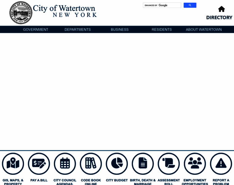 Watertown-ny.gov thumbnail