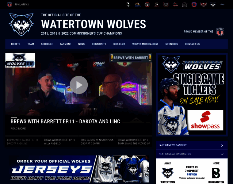 Watertownwolves.net thumbnail