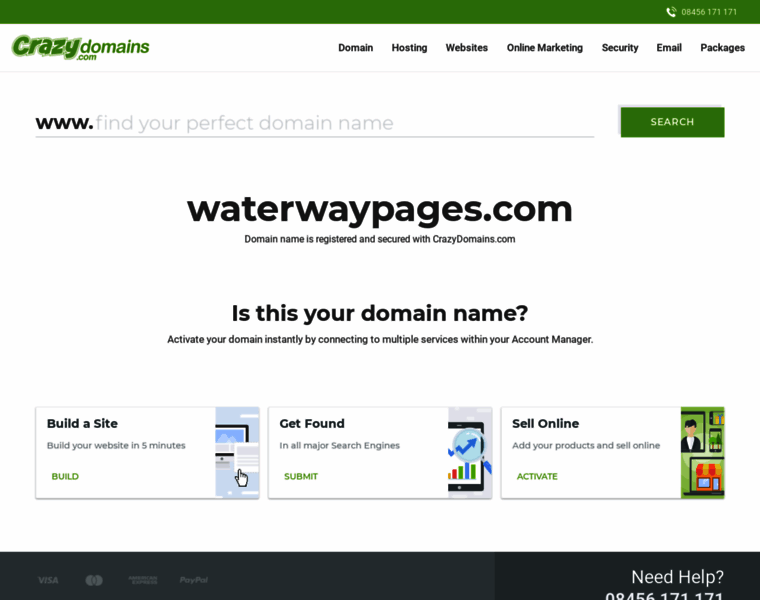 Waterwaypages.com thumbnail