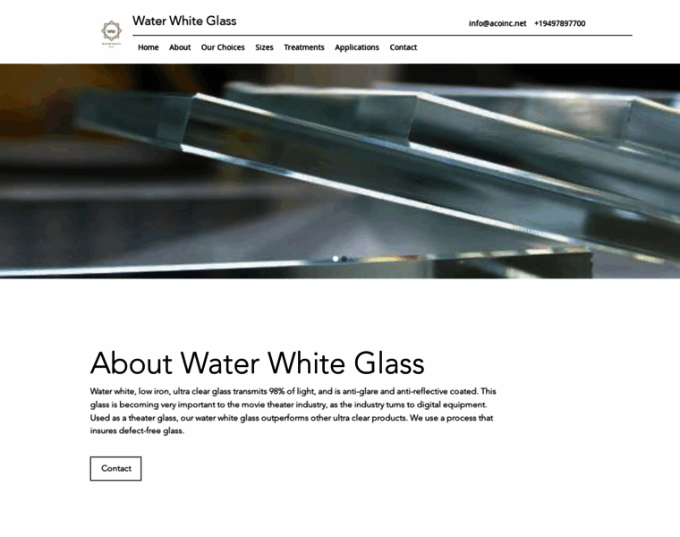Waterwhiteglass.com thumbnail