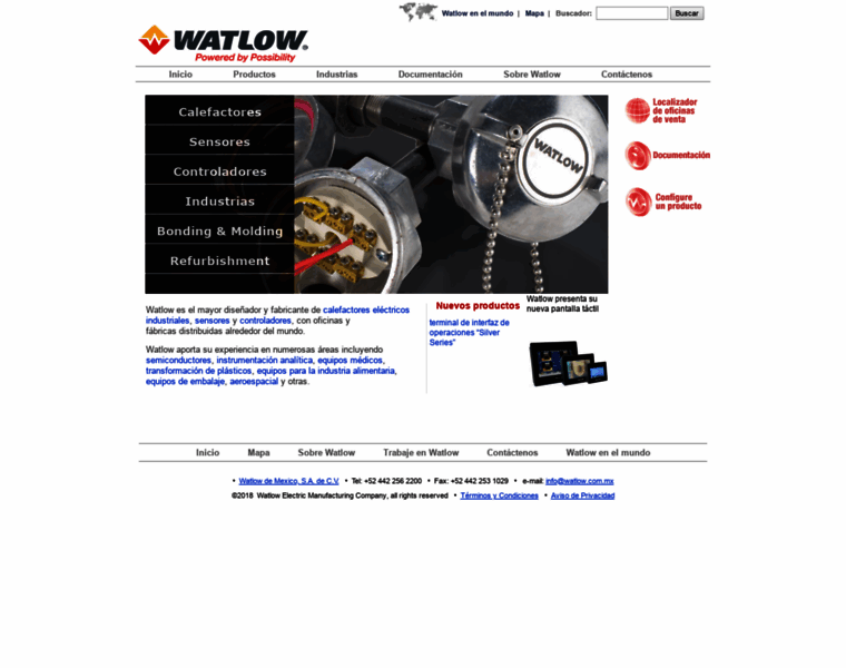 Watlow.com.mx thumbnail