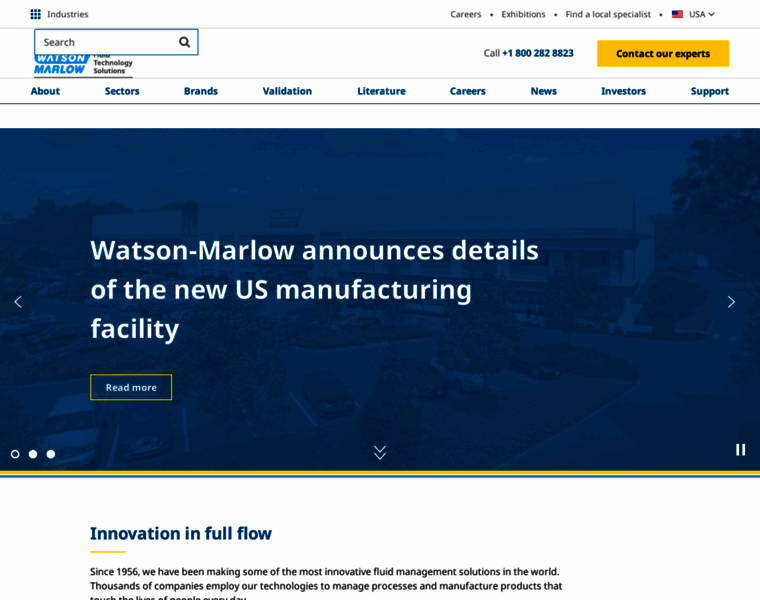 Watson-marlow.net thumbnail