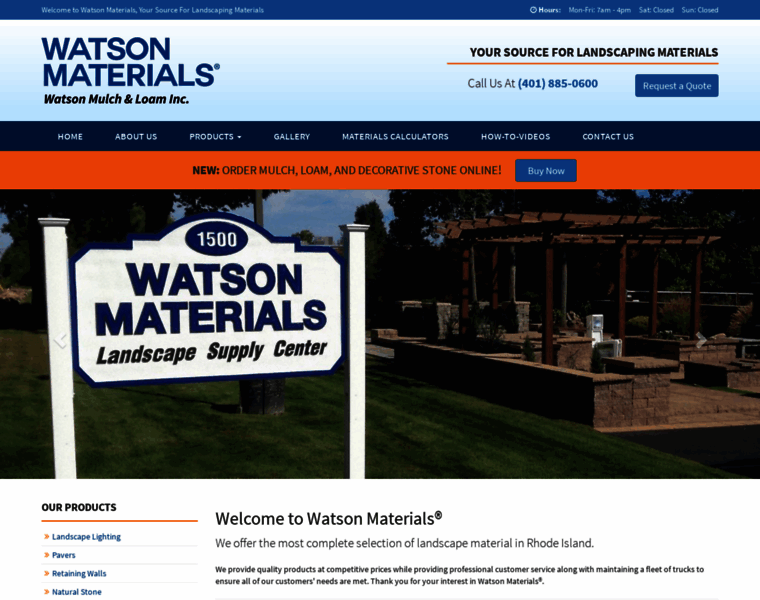 Watsonmaterials.com thumbnail