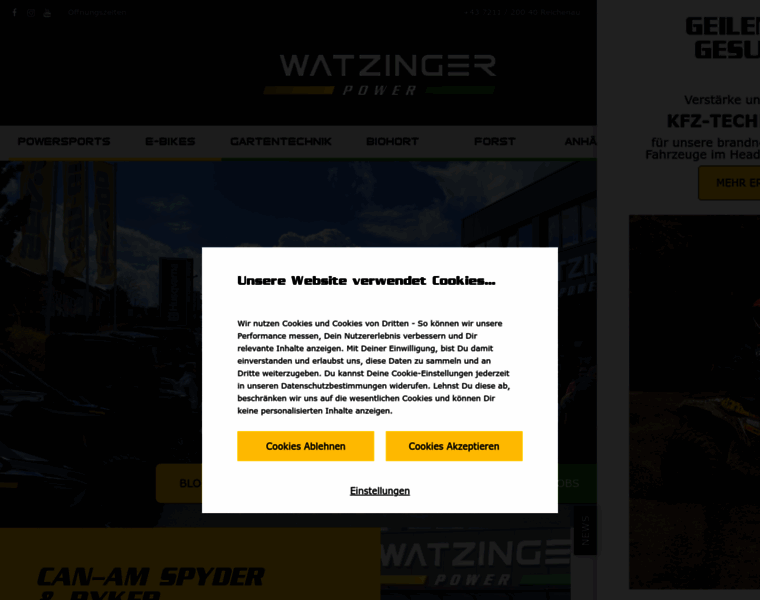 Watzinger-powersports.at thumbnail