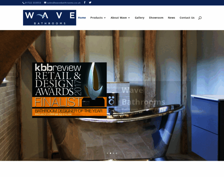 Wavebathrooms.co.uk thumbnail