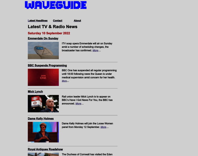 Waveguide.co.uk thumbnail