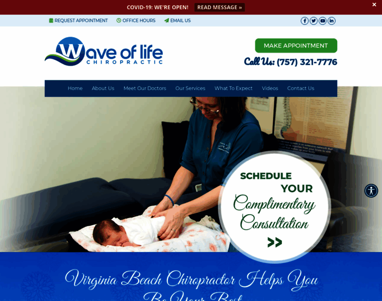 Waveoflifechiropractic.com thumbnail