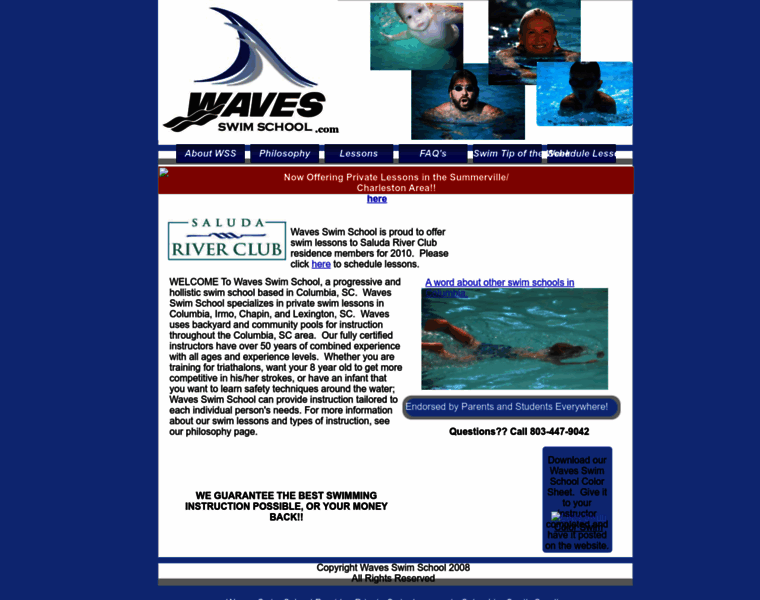 Wavesswimschool.com thumbnail