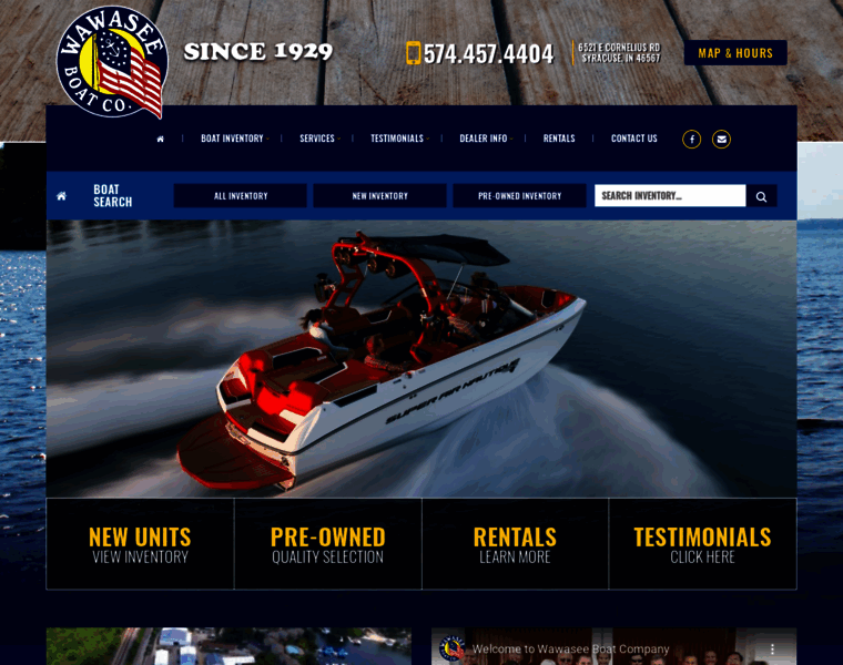 Wawaseeboat.com thumbnail