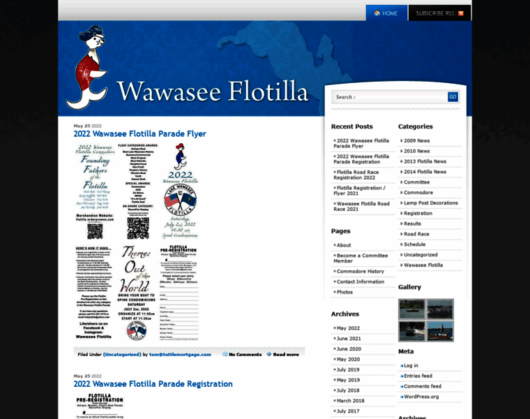 Wawaseeflotilla.com thumbnail