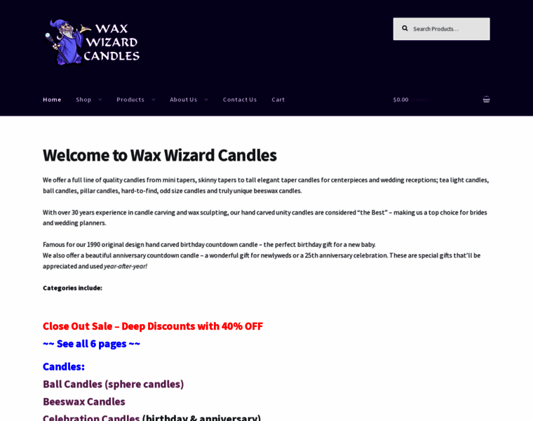 Waxwizard.net thumbnail