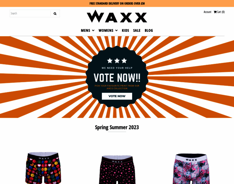 Waxxunderwear.co.uk thumbnail