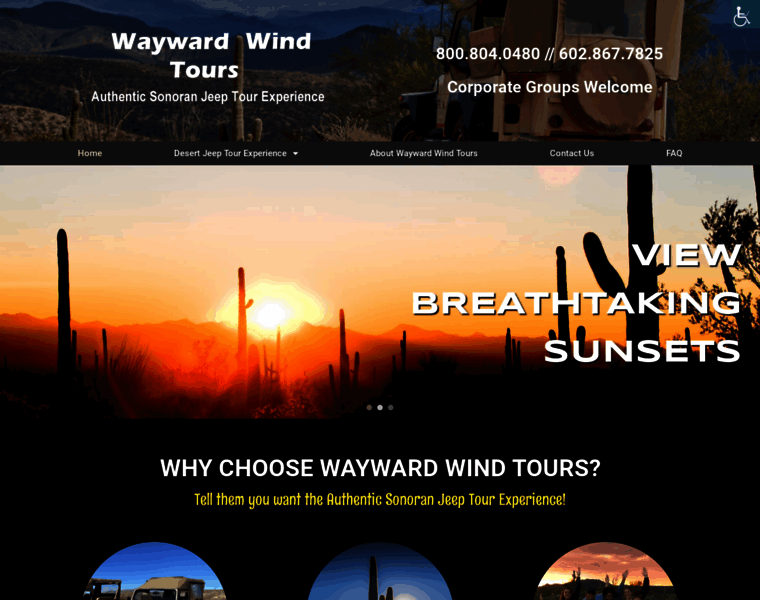 Waywardwindtours.com thumbnail