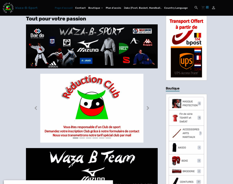 Waza-b-sport.be thumbnail