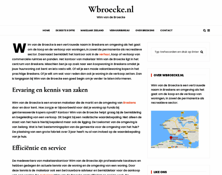 Wbroecke.nl thumbnail