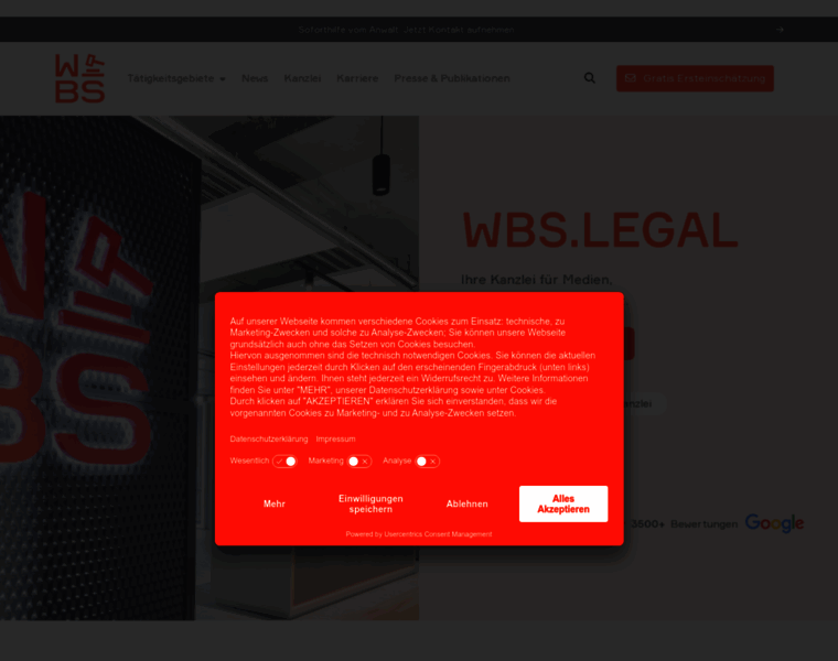 Wbs-law.de thumbnail