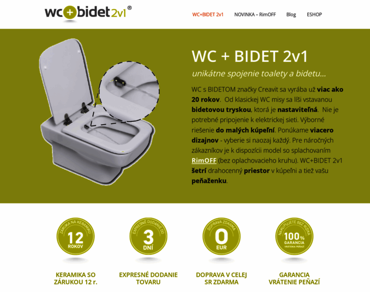 Wcbidet.sk thumbnail