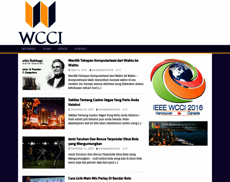 Wcci2016.org thumbnail