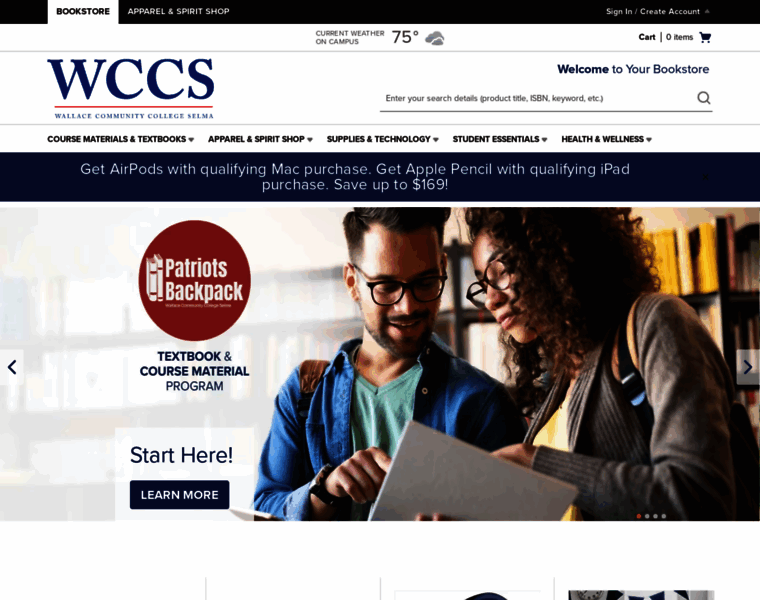 Wccs.bncollege.com thumbnail