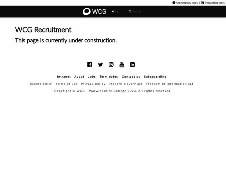 Wcgrecruitment.com thumbnail