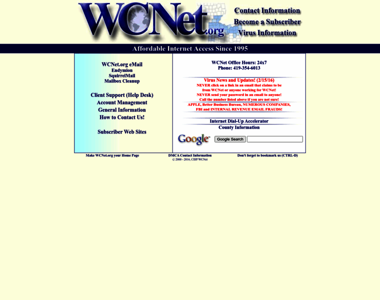 Wcnet.org thumbnail