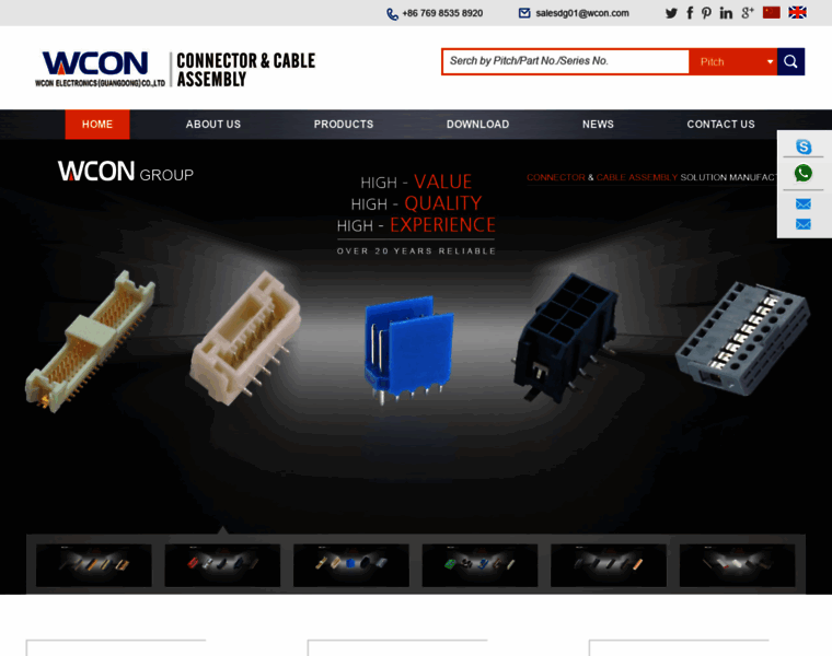Wcon-connector.com.cn thumbnail