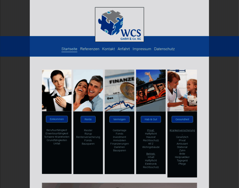 Wcs-financial-services.de thumbnail