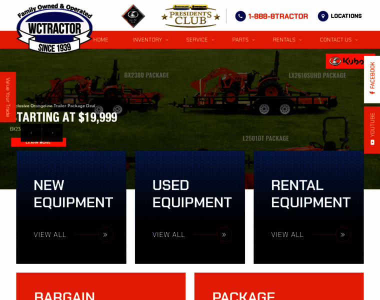 Wctractorequipment.com thumbnail