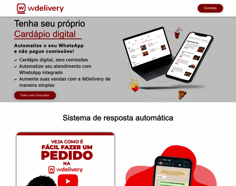 Wdelivery.com.br thumbnail
