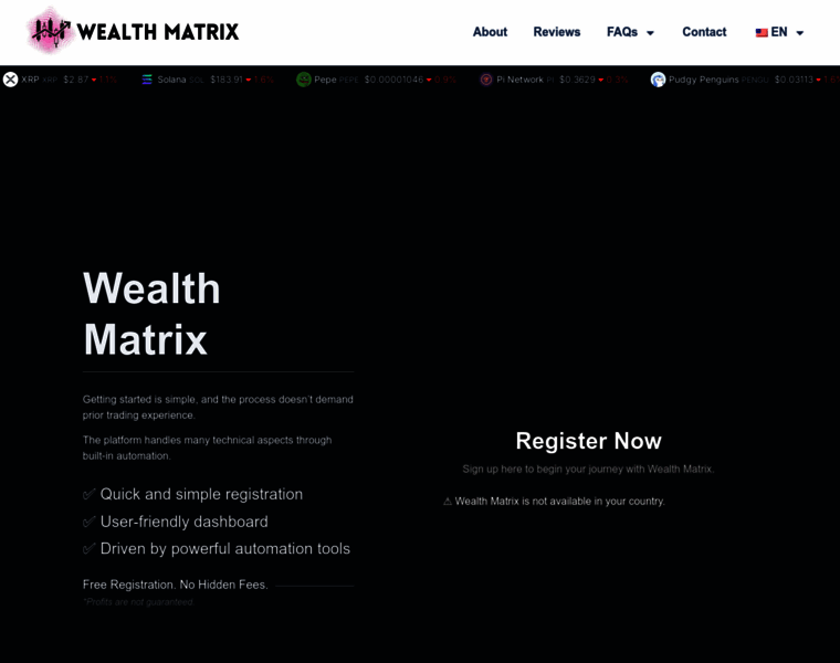 Wealth-matrix.com thumbnail