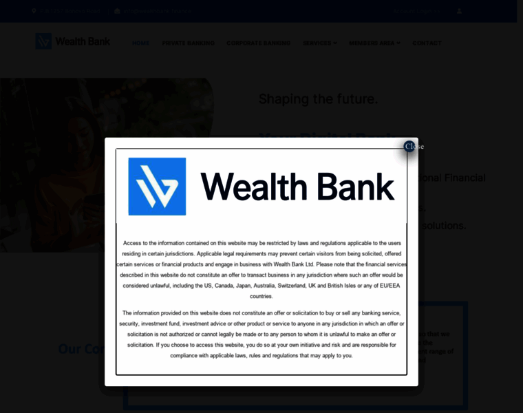 Wealthbank.finance thumbnail