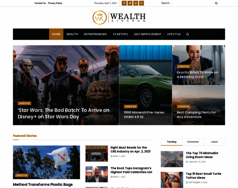 Wealthkingdom.co.uk thumbnail