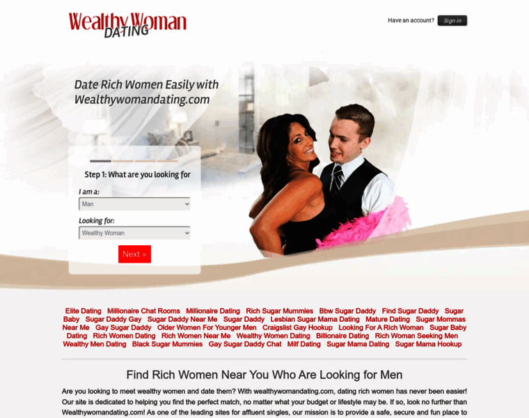 Wealthywomandating.com thumbnail