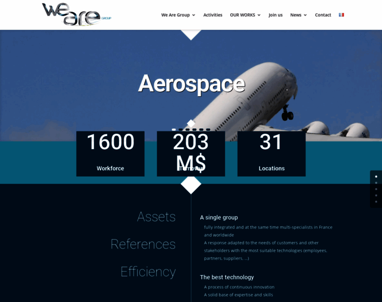 Weare-aerospace.com thumbnail