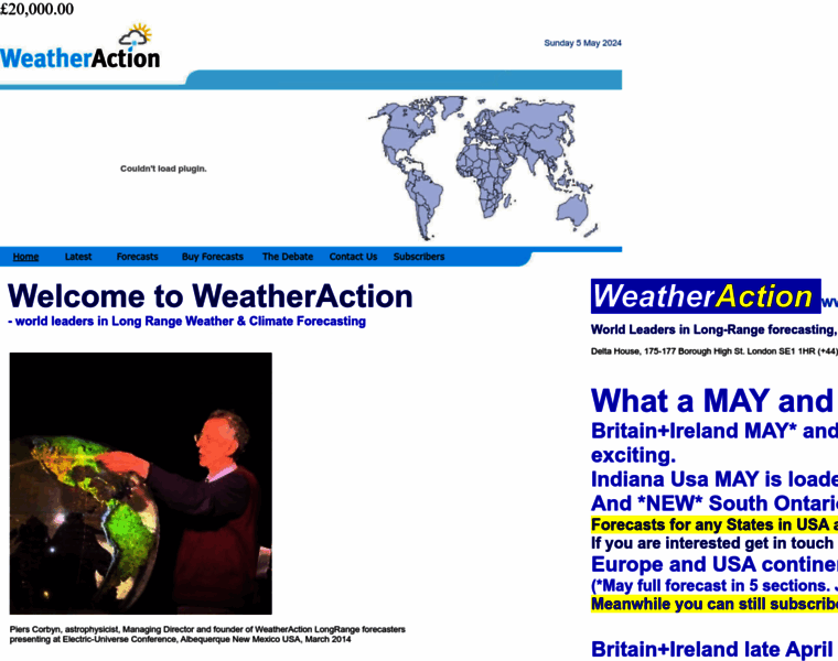 Weatheraction.com thumbnail