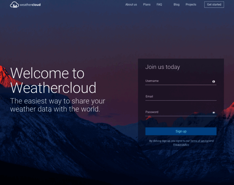 Weathercloud.net thumbnail Weathercloud.net thumbnail