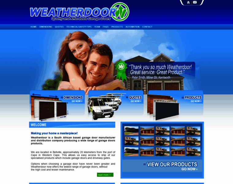 Weatherdoor.co.za thumbnail