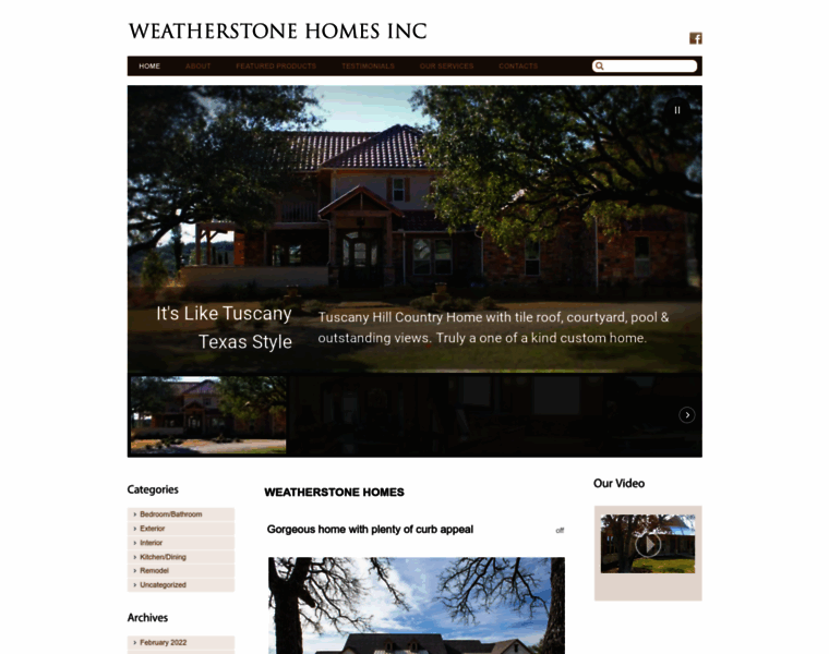 Weatherstonehomes.com thumbnail