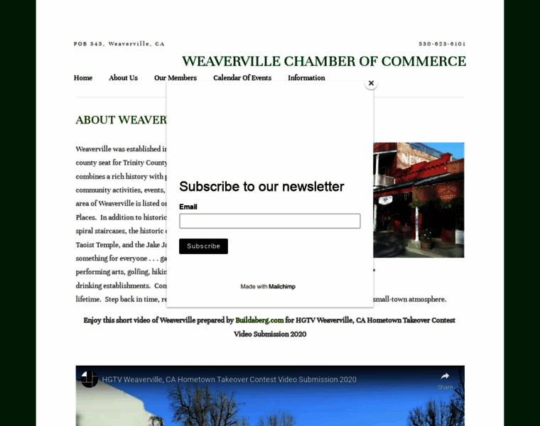 Weavervilleca.org thumbnail