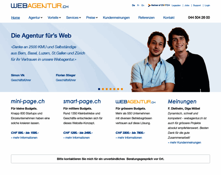 Web-agentur.ch thumbnail