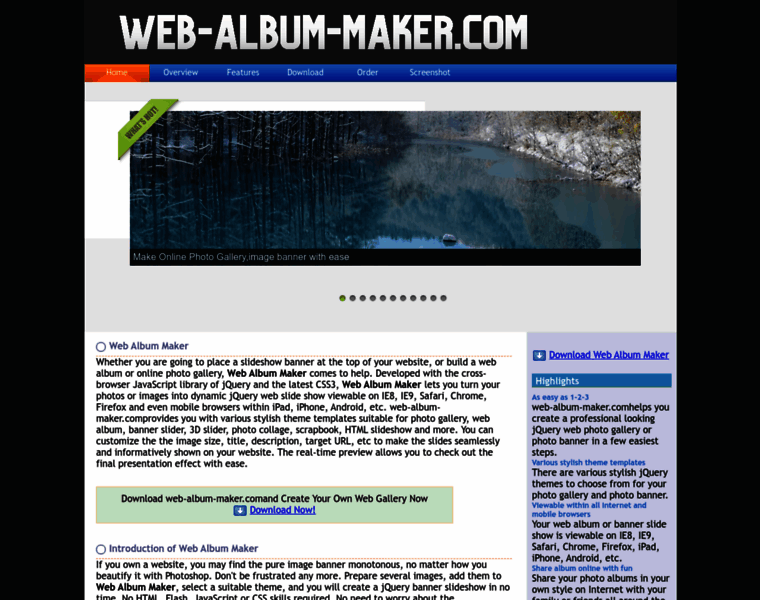 Web-album-maker.com thumbnail