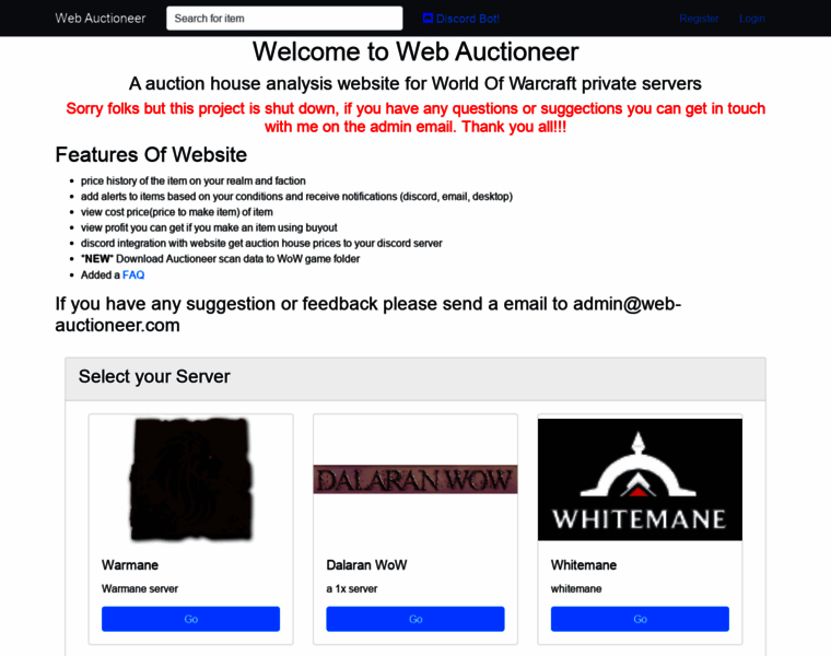 Web-auctioneer.com thumbnail