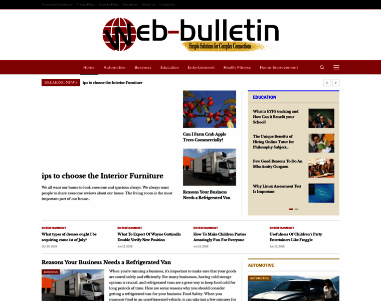 Web-bulletin.com thumbnail