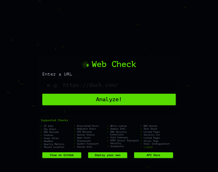Web-check.xyz thumbnail Web-check.xyz thumbnail