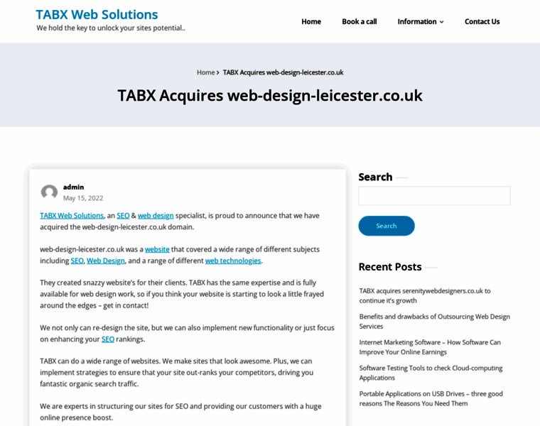 Web-design-leicester.co.uk thumbnail