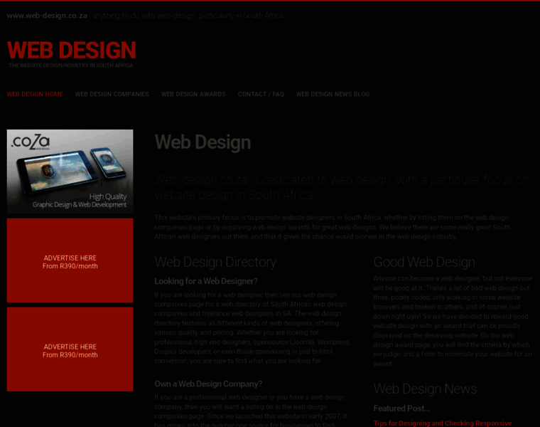 Web-design.co.za thumbnail