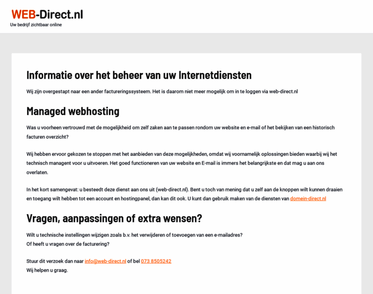 Web-direct.nl thumbnail