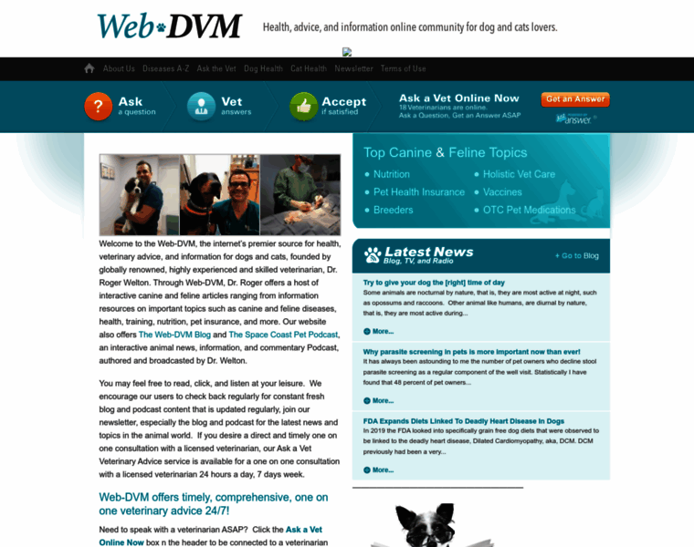 Web-dvm.net thumbnail