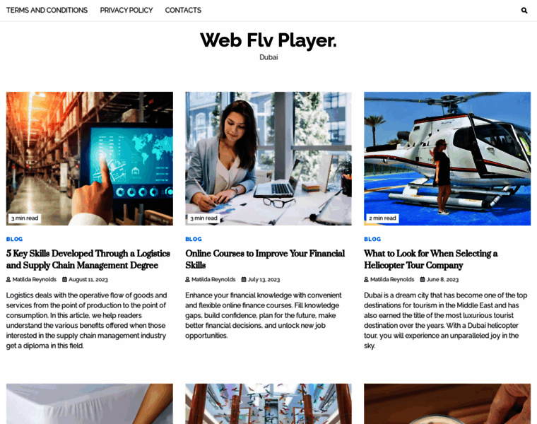 Web-flv-player.com thumbnail