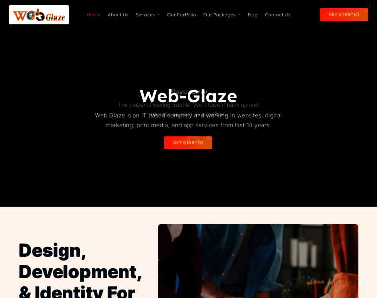 Web-glaze.com thumbnail